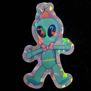 Alien Steven Universe Inspired Sticker